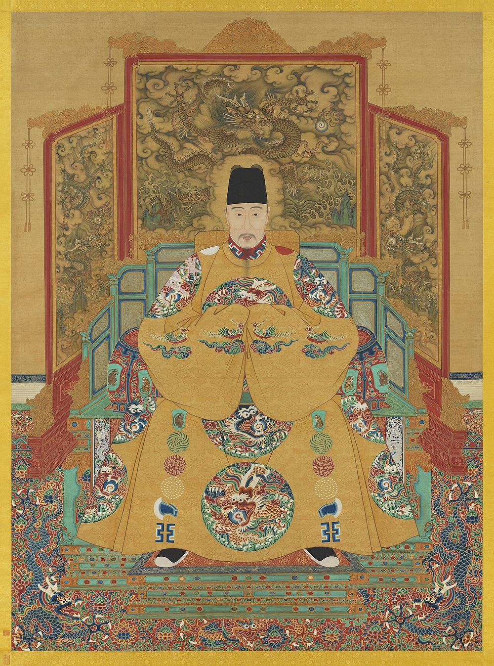 明世宗朱厚熜坐像